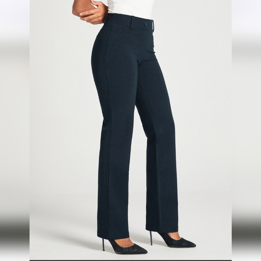BetaBrand Classic Dress Pant Yoga Pant | Straight